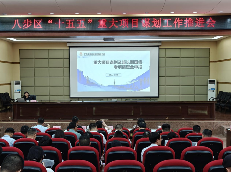 廣咨集團(tuán)為賀州市八步區(qū)“十五五” 重大項目謀劃工作推進(jìn)會作專題授課